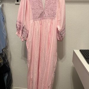 J. Marie Light Pink Maxi Dress